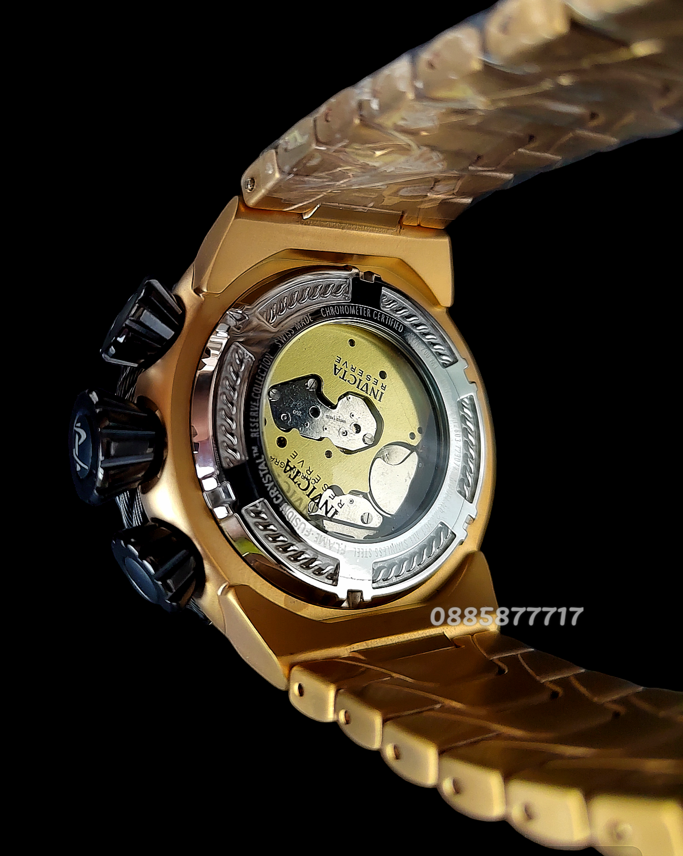 INVICTA Thunderbolt Reserve Gold/Black 55 мм