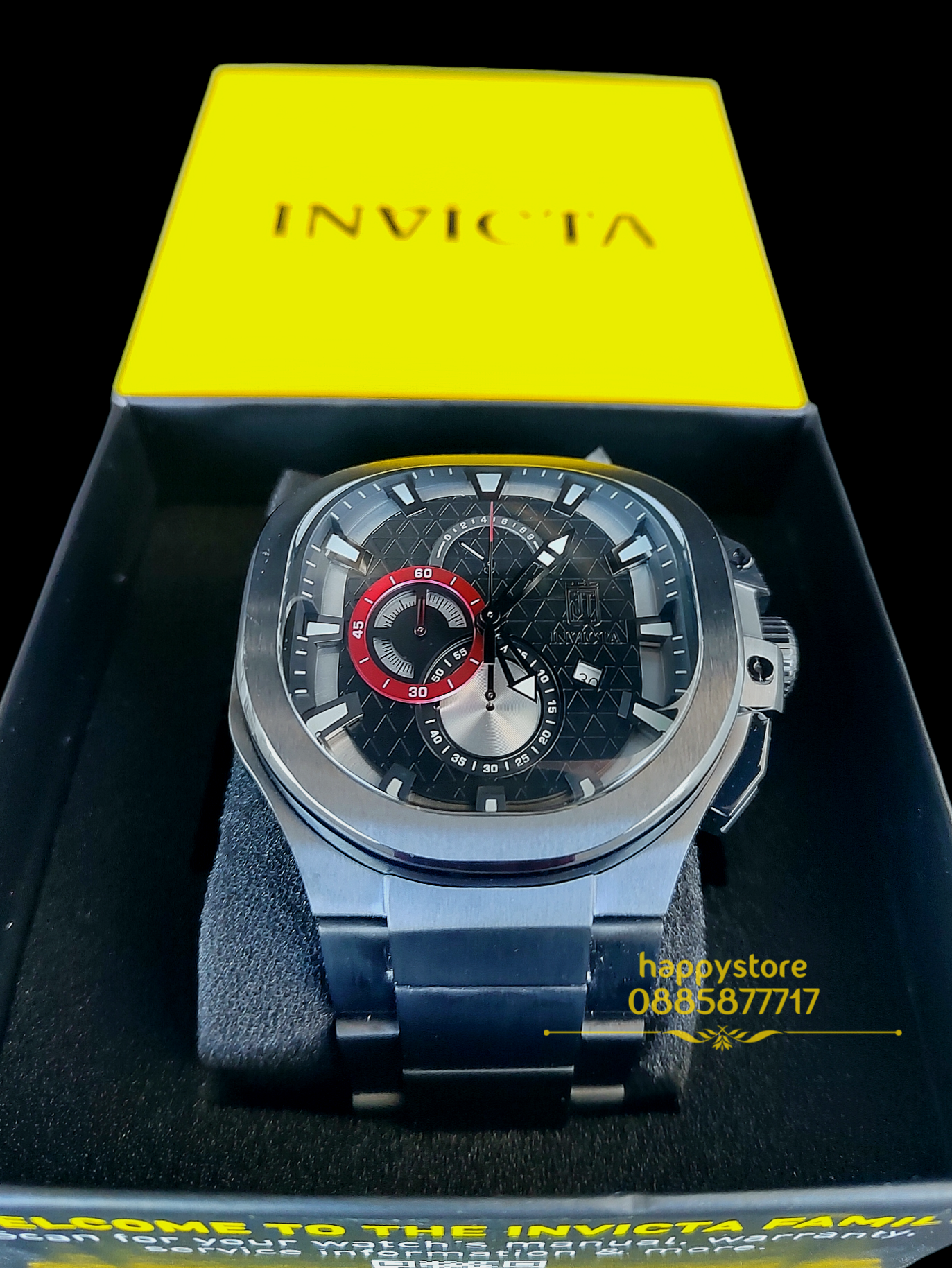INVICTA Jason Taylor Black LIMITED EDITION