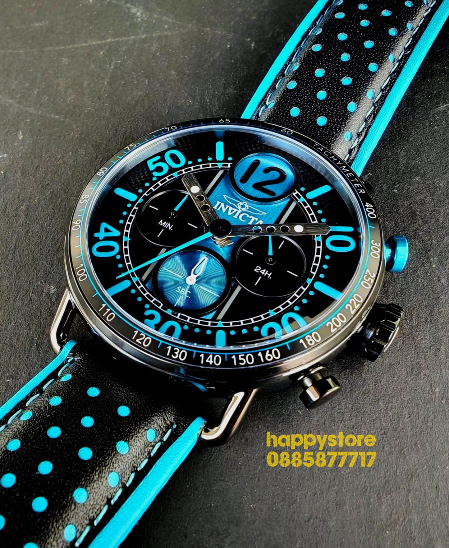 INVICTA Racing Aero Blue 44 mm