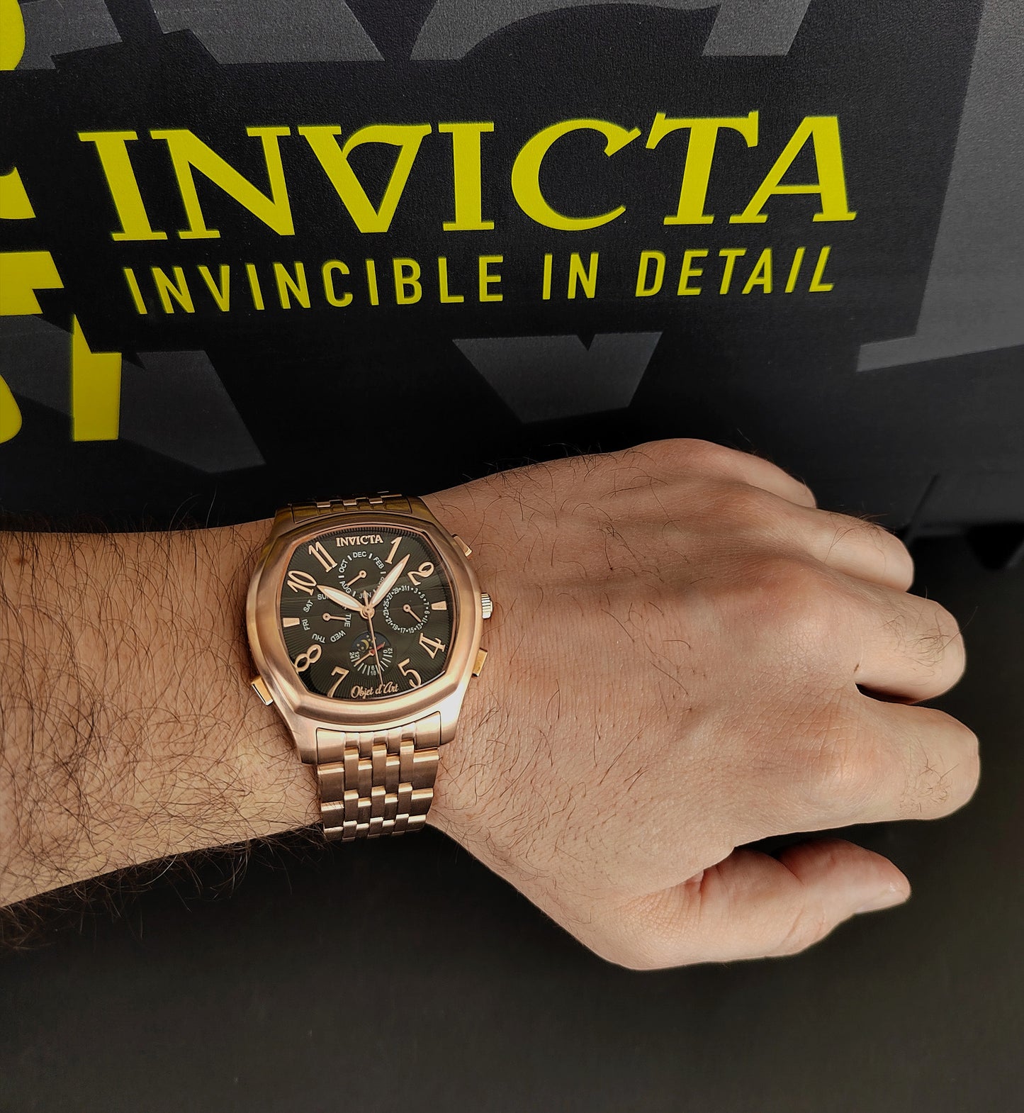 INVICTA Object D Art automatic Rose Gold 44 mm