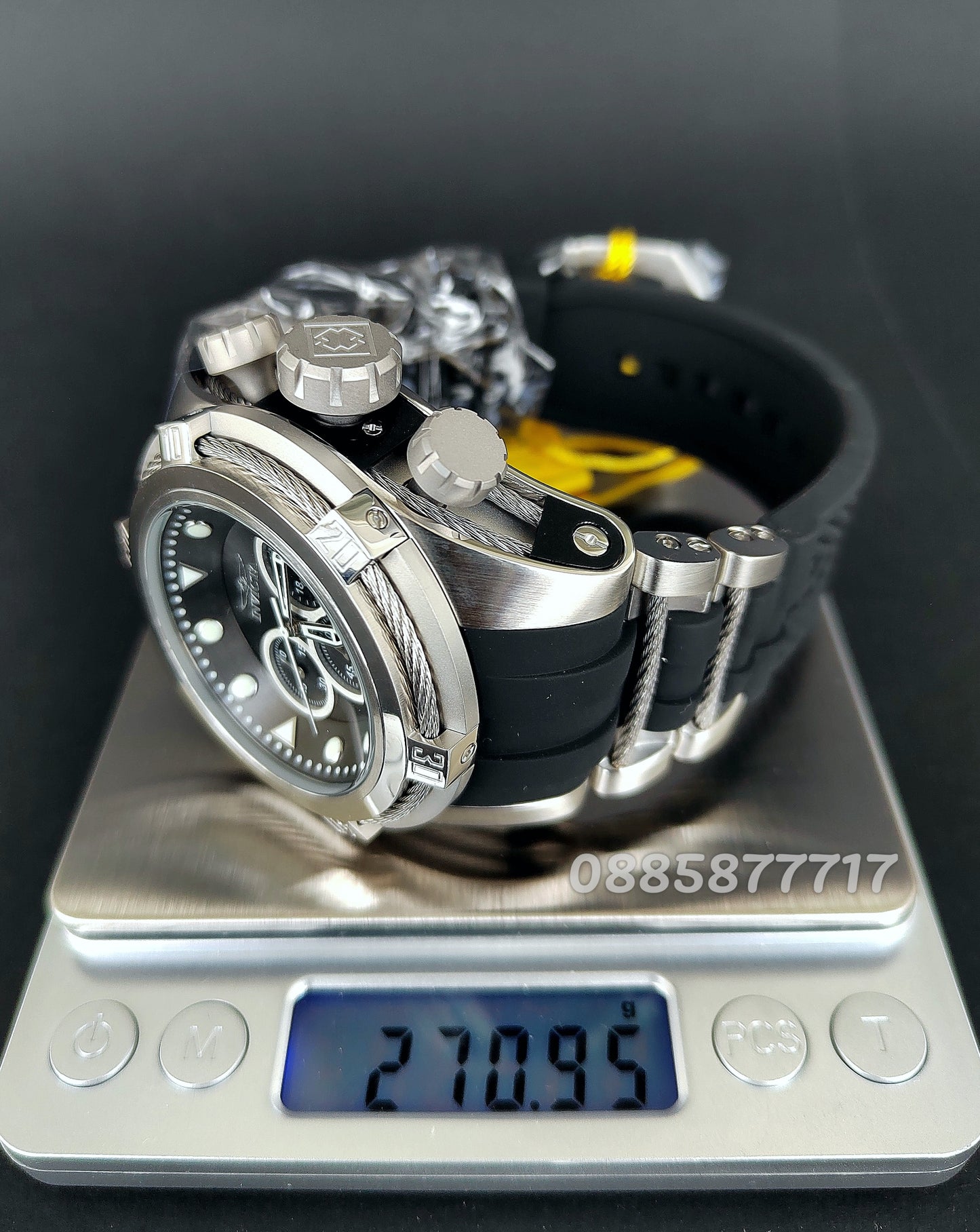 INVICTA Bolt Zeus Silver 53 mm