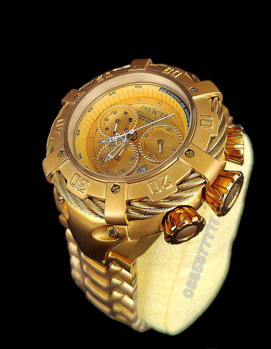INVICTA Thunderbolt Reserve Gold 55 mm