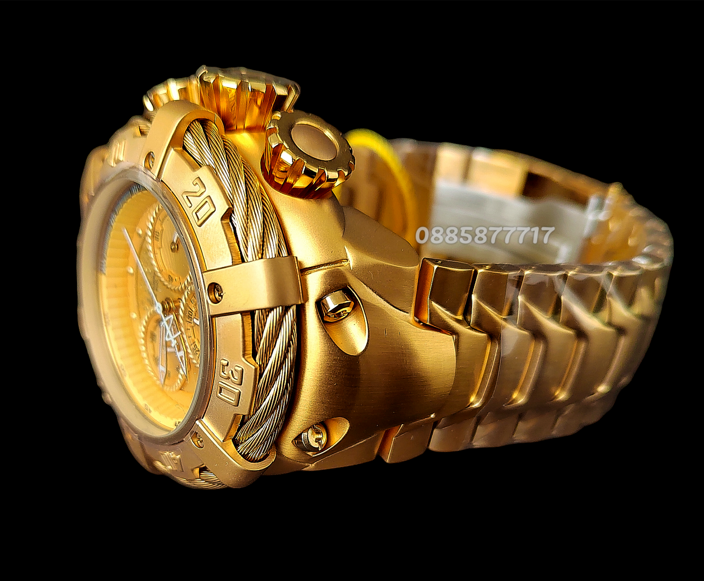INVICTA Thunderbolt Reserve Gold 55 mm