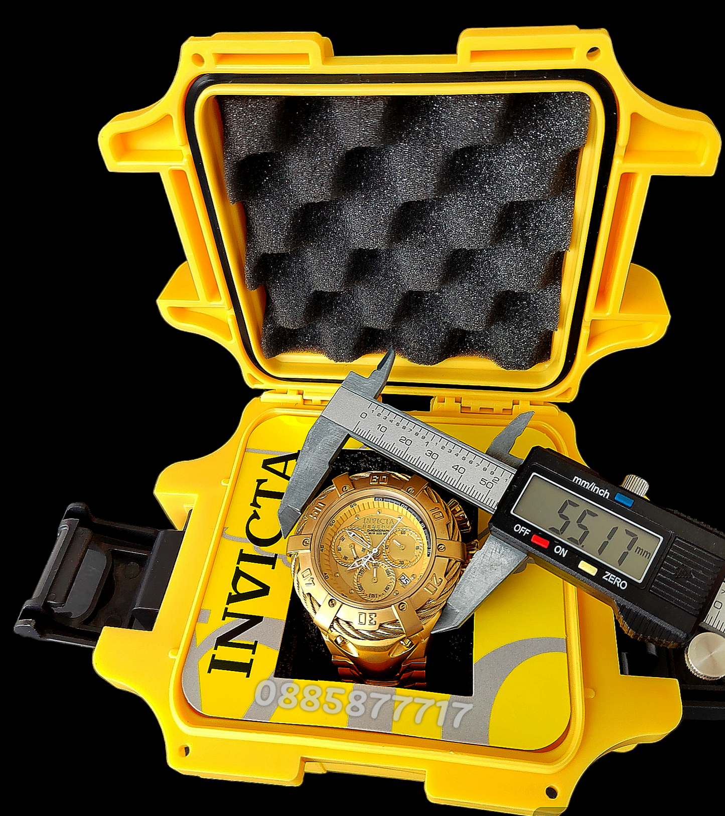 INVICTA Thunderbolt Reserve Gold 55 mm
