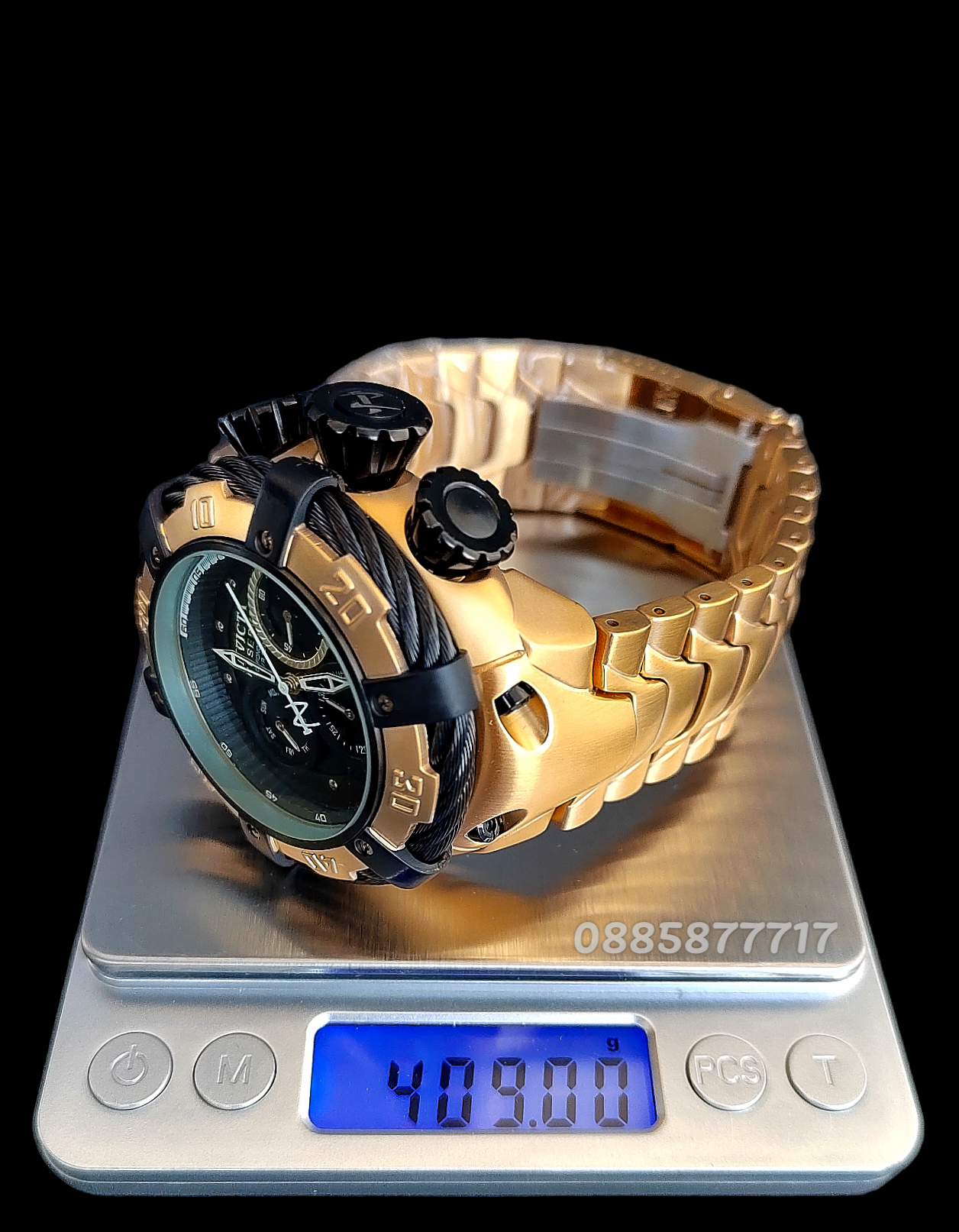 INVICTA Thunderbolt Reserve Gold/Black 55 мм