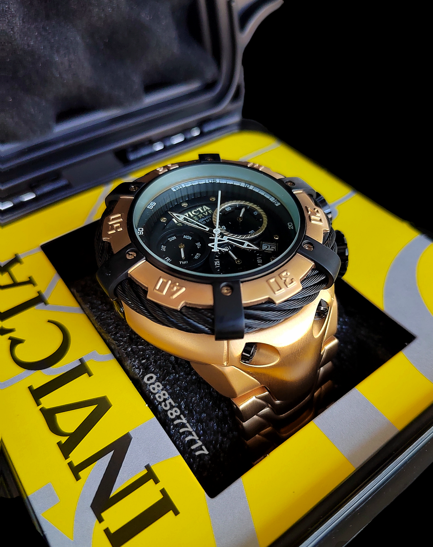 INVICTA Thunderbolt Reserve Gold/Black 55 мм