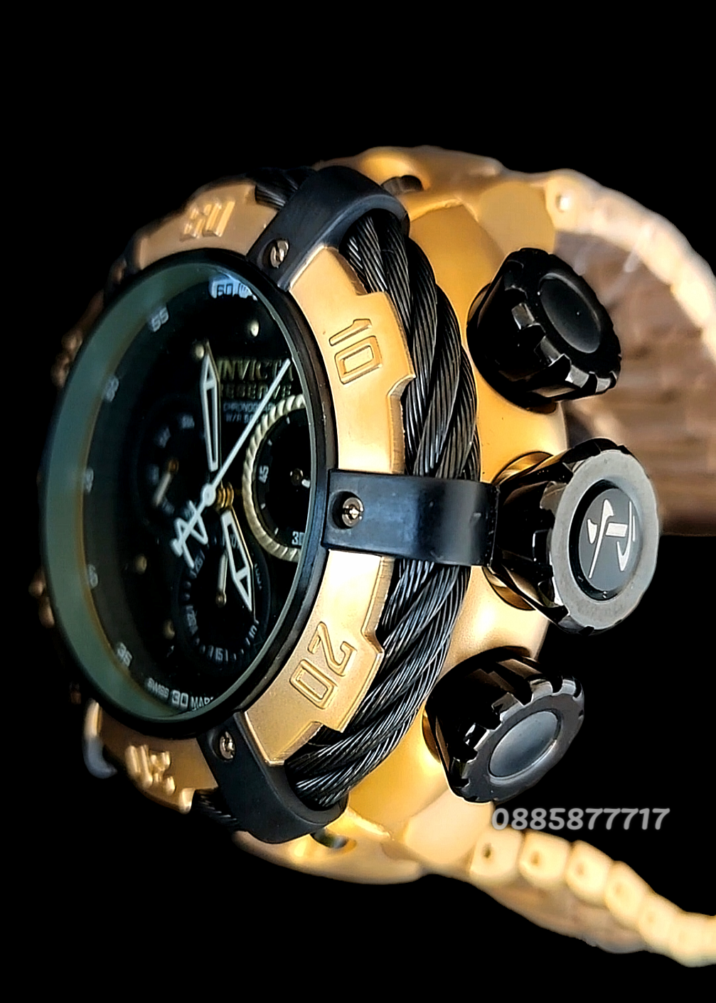 INVICTA Thunderbolt Reserve Gold/Black 55 мм