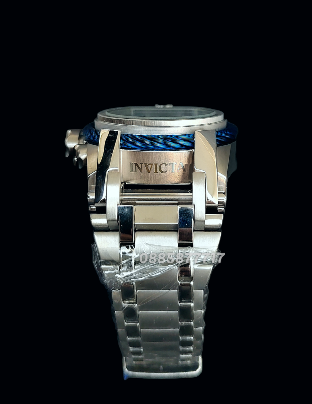 INVICTA Bolt Zeus Silver and Blue 52 mm