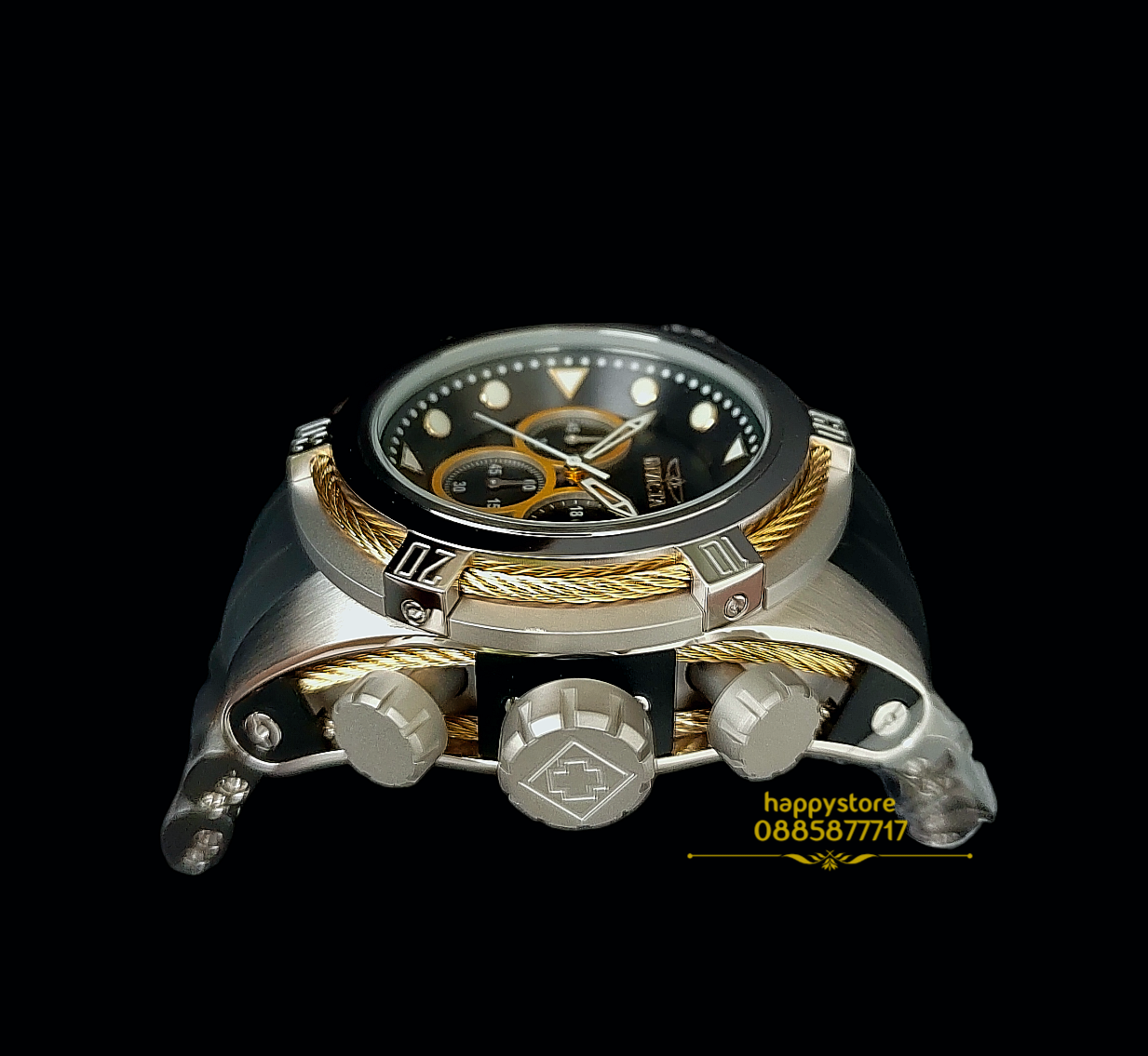 INVICTA Bolt Zeus Silver/Gold 53 mm