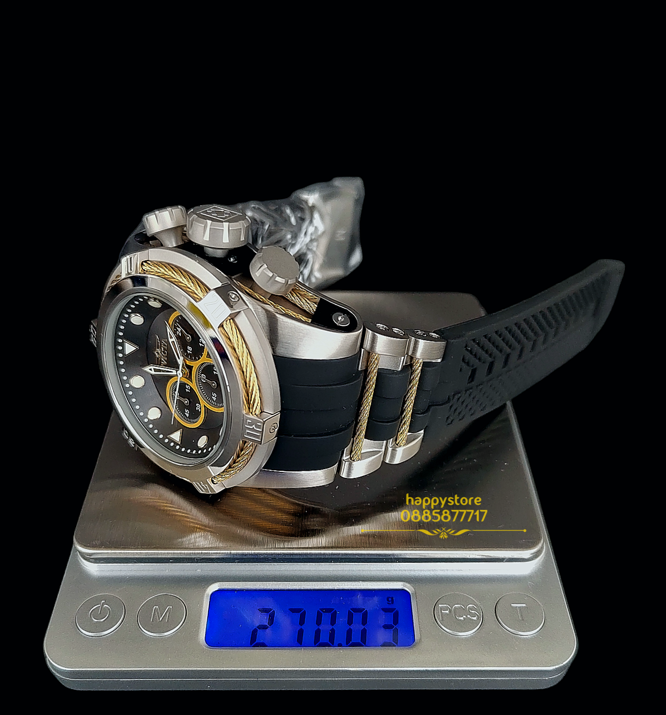 INVICTA Bolt Zeus Silver/Gold 53 mm