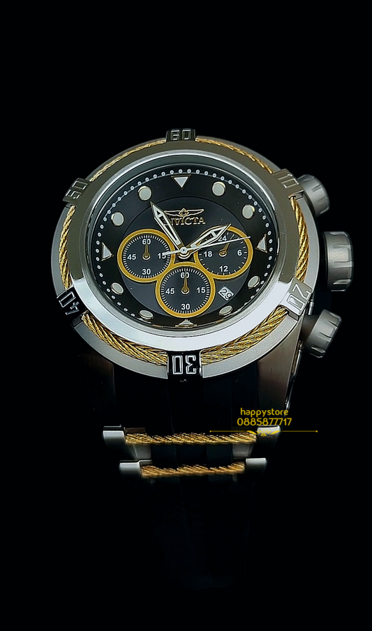 INVICTA Bolt Zeus Silver/Gold 53 mm