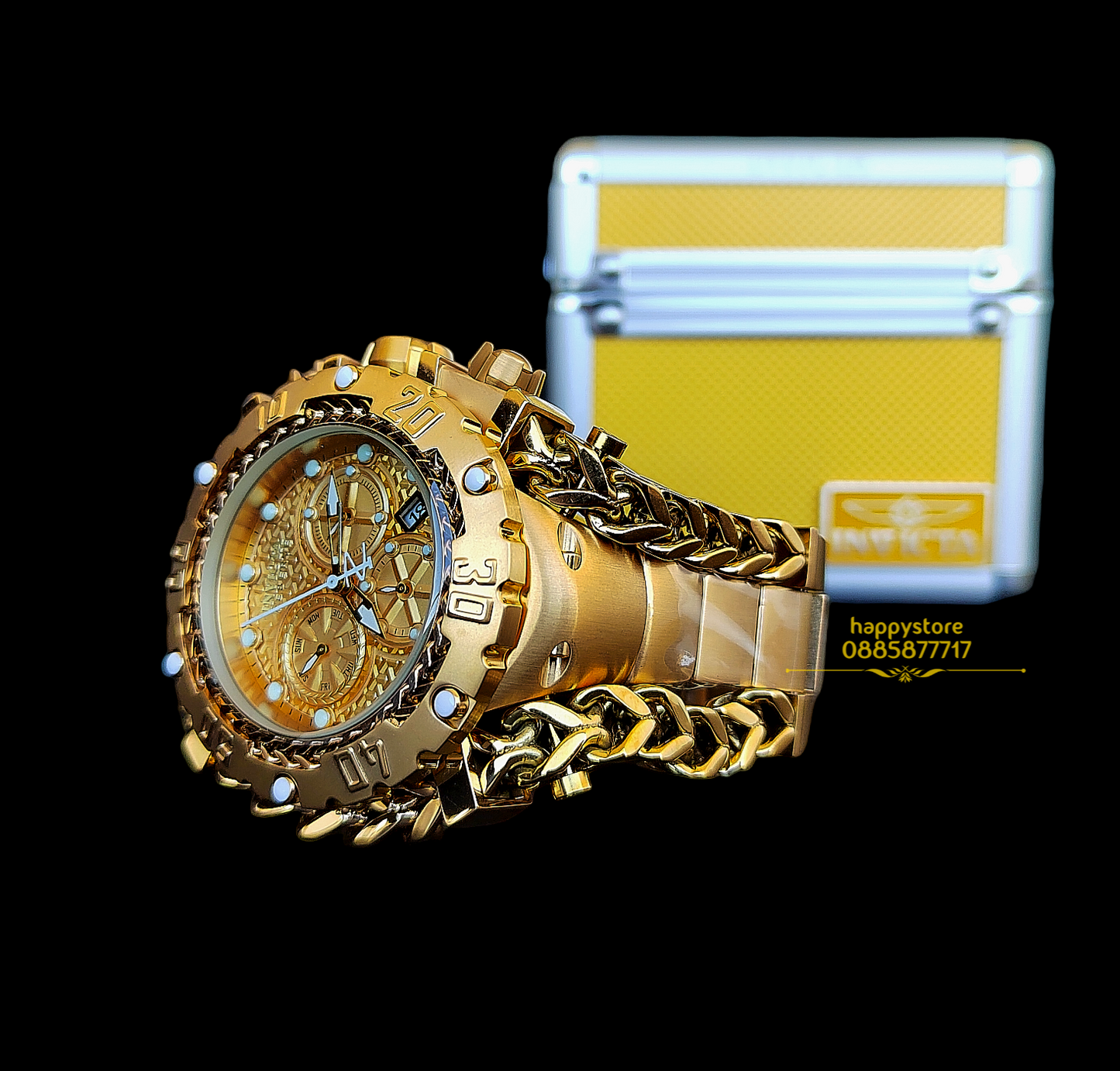 INVICTA Gladiator Gold 60 mm