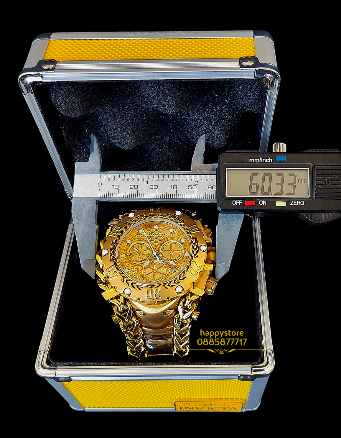 INVICTA Gladiator Gold 60 mm