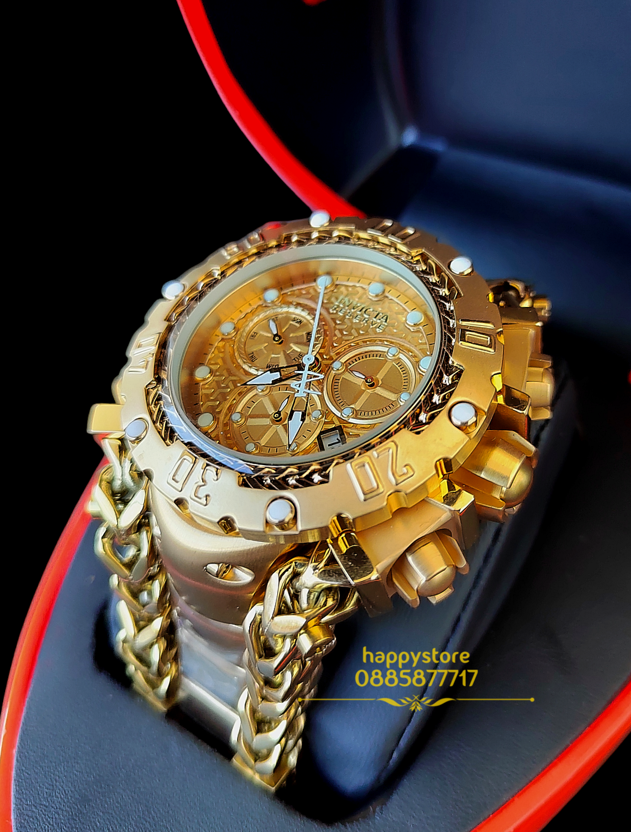 INVICTA Gladiator Gold 60 mm