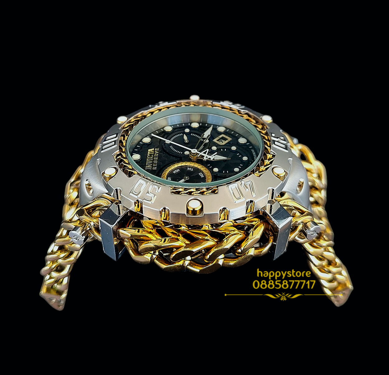 INVICTA Gladiator Silver/Gold 60 mm