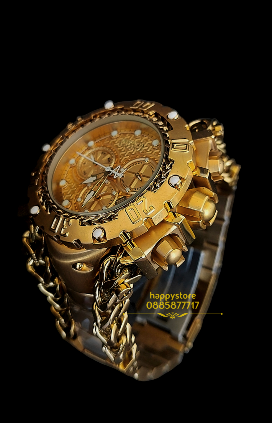 INVICTA Gladiator Gold 60 mm