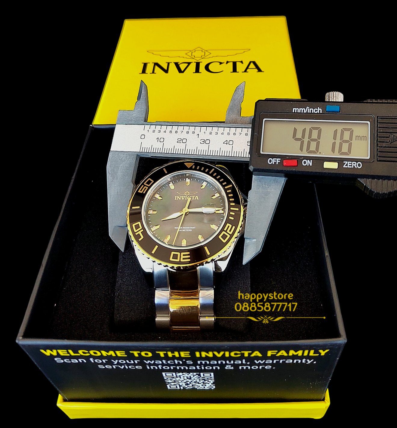 INVICTA Speedway Turquoise 48 mm