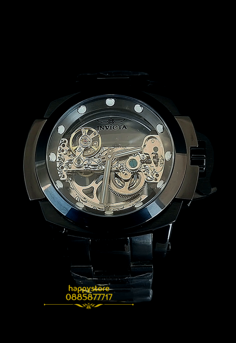 INVICTA Coalition forces Black Skeleton Full metal automatic 56 mm