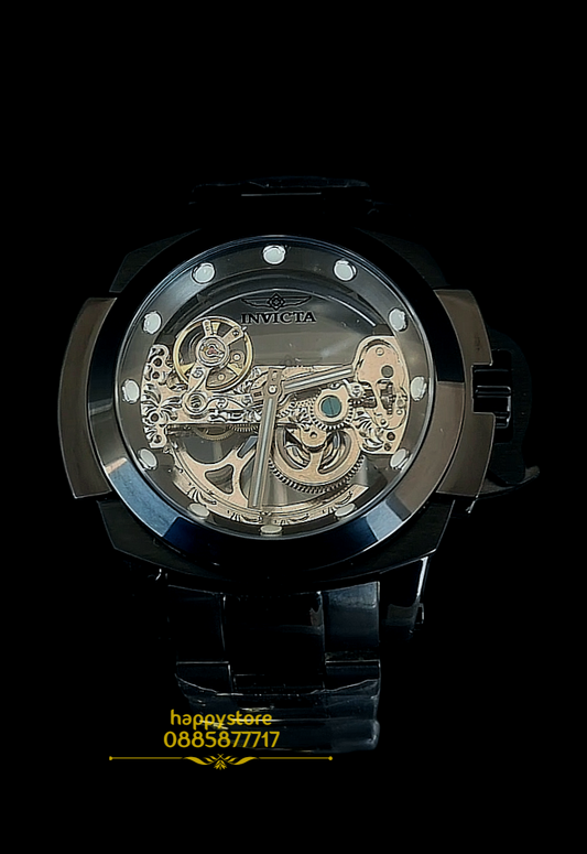INVICTA Coalition forces Black Skeleton Full metal automatic 56 mm
