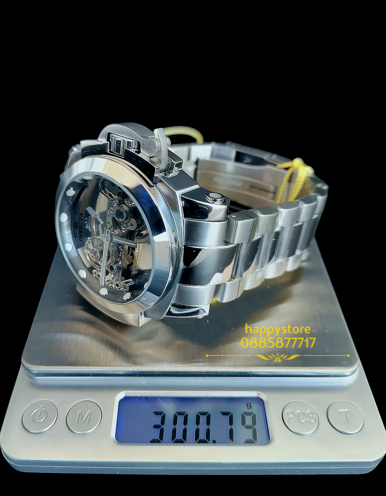 INVICTA Coalition forces Silver Skeleton Full metal automatic
