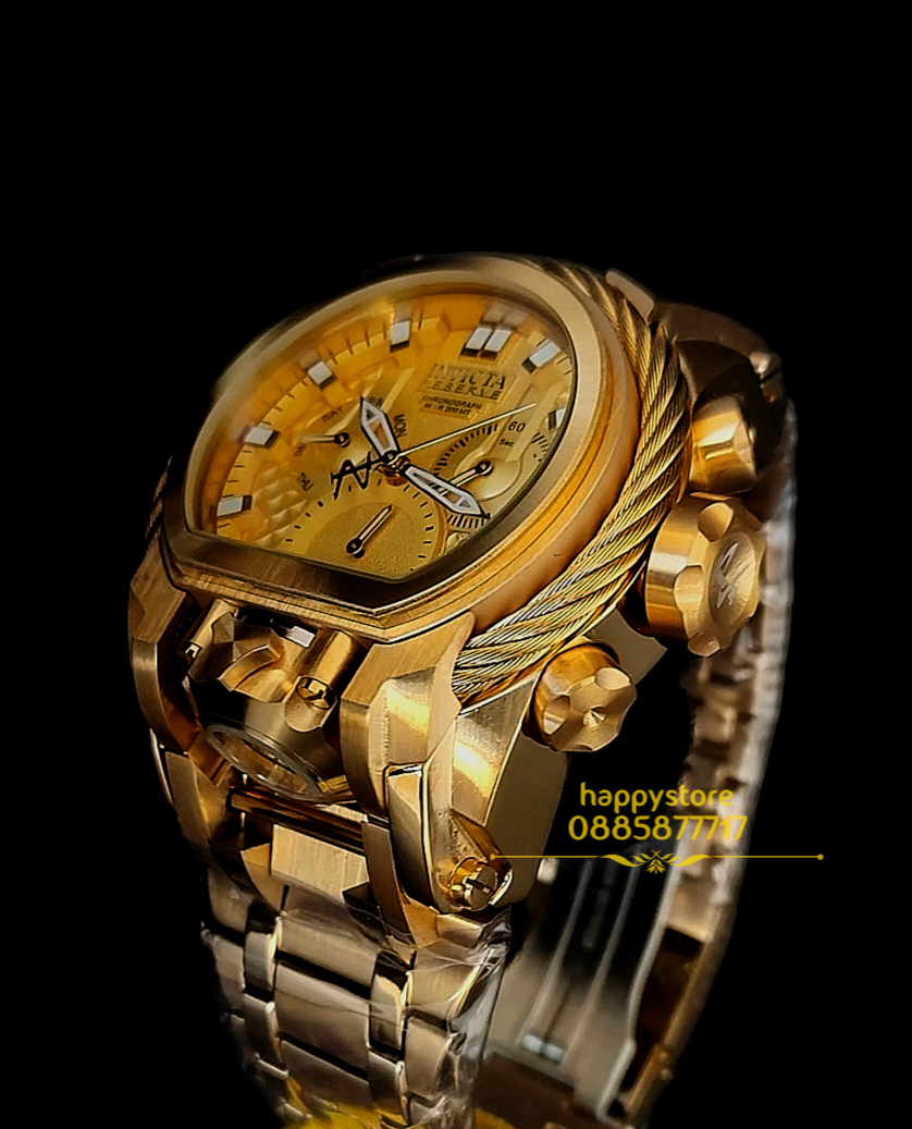 INVICTA Magnum Gold 52 mm