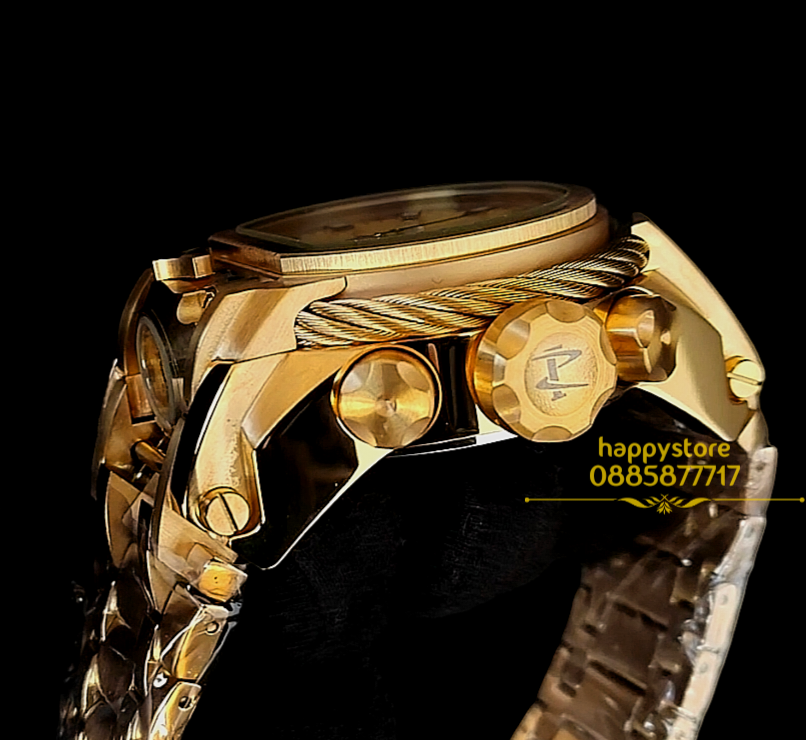 INVICTA Magnum Gold 52 mm