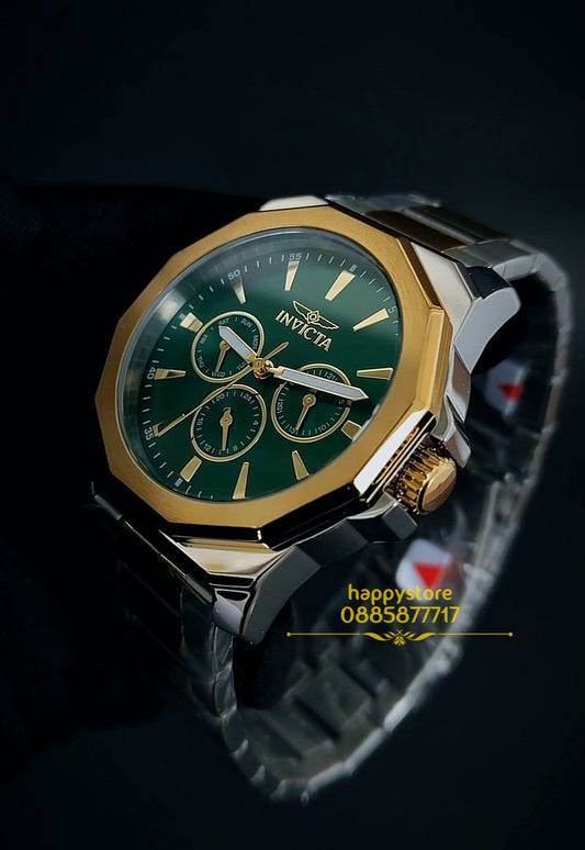 INVICTA Speedway Silver and Gold 44 mm