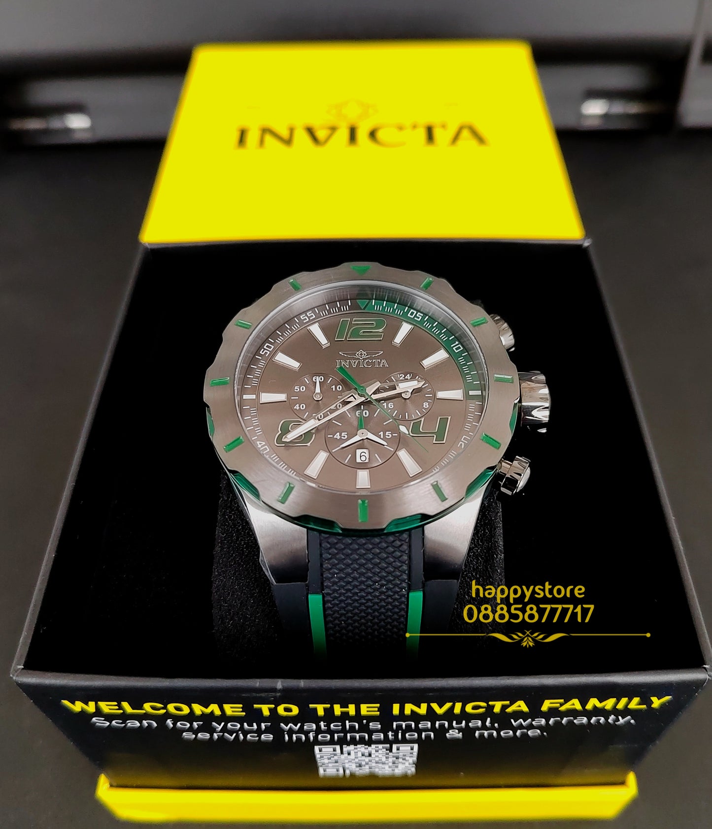 INVICTA S1 Rally Green 52 mm