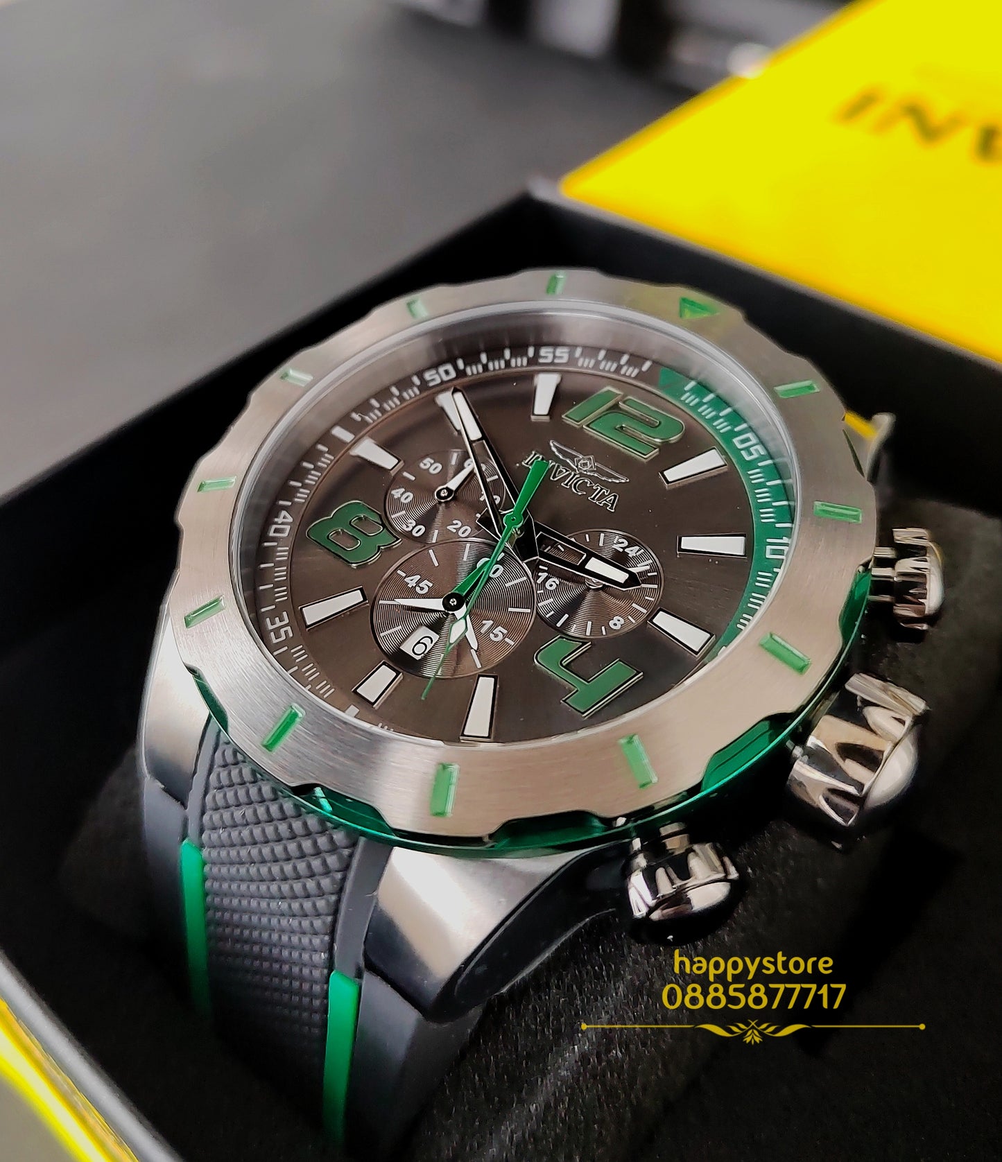 INVICTA S1 Rally Green 52 mm