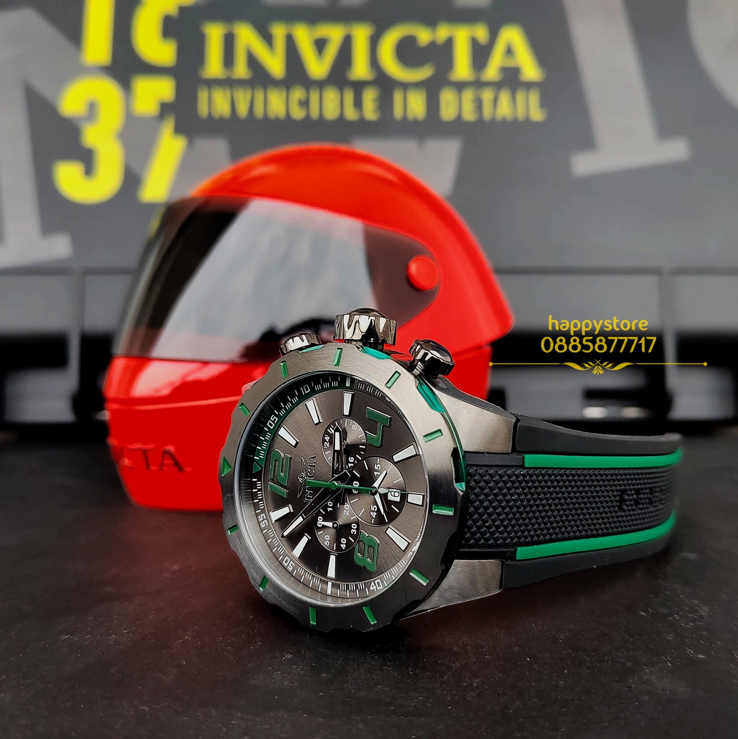 INVICTA S1 Rally Green 52 mm