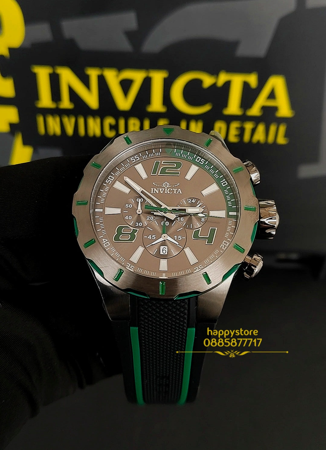 INVICTA S1 Rally Green 52 mm