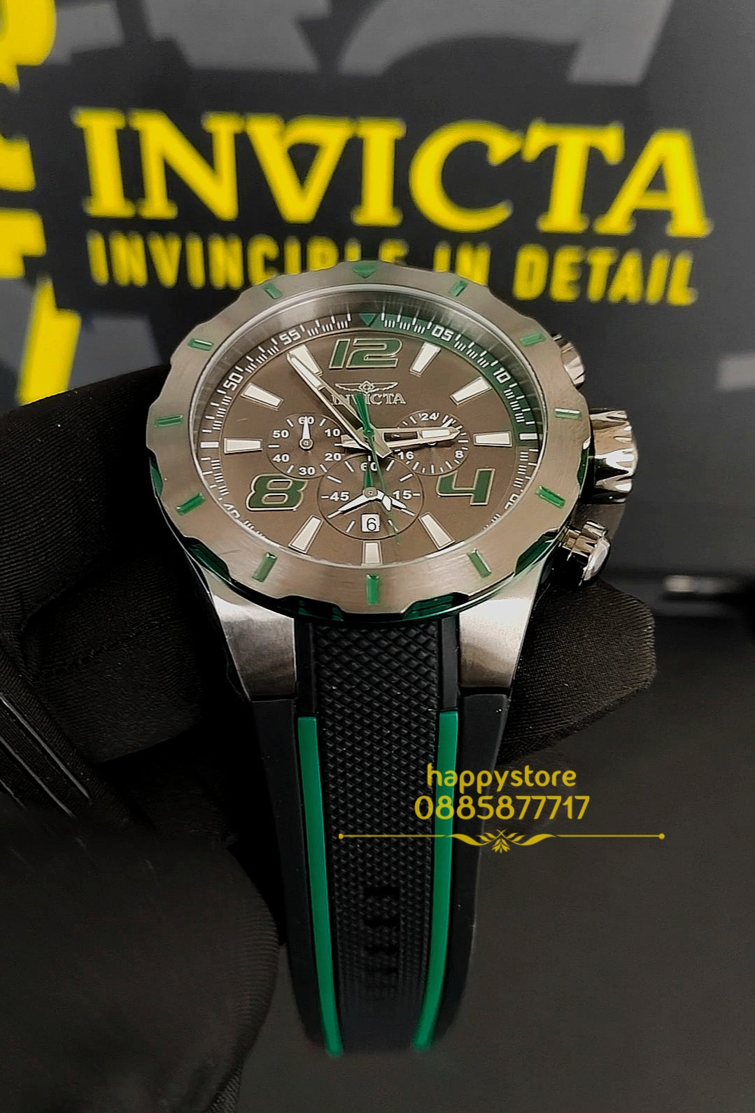 INVICTA S1 Rally Green 52 mm