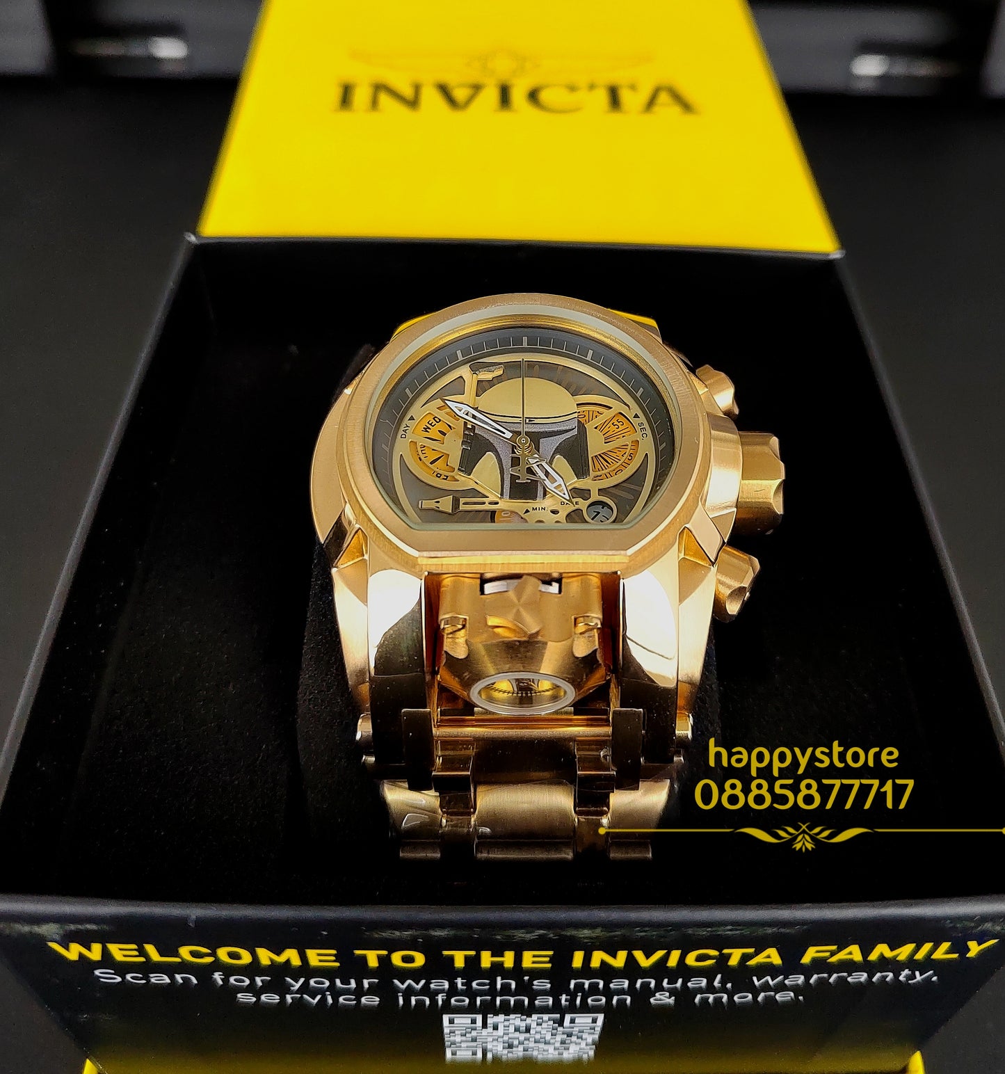 INVICTA Bolt Zeus Gold Star Wars Edition 52 mm