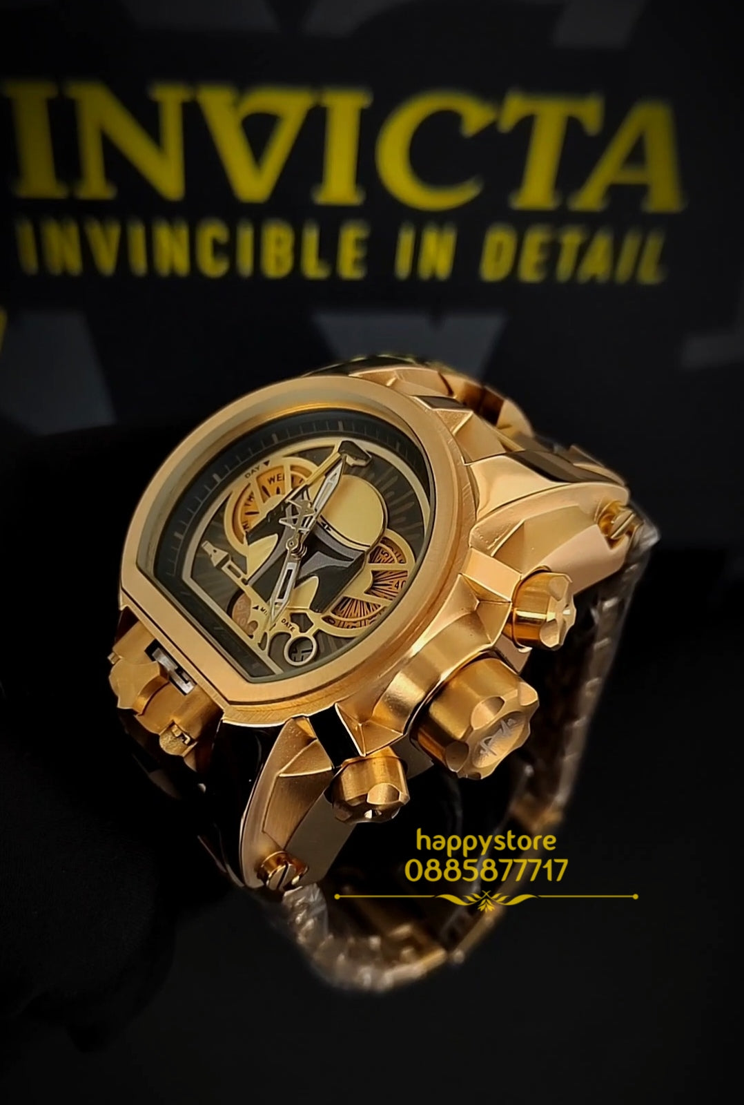 INVICTA Bolt Zeus Gold Star Wars Edition 52 mm