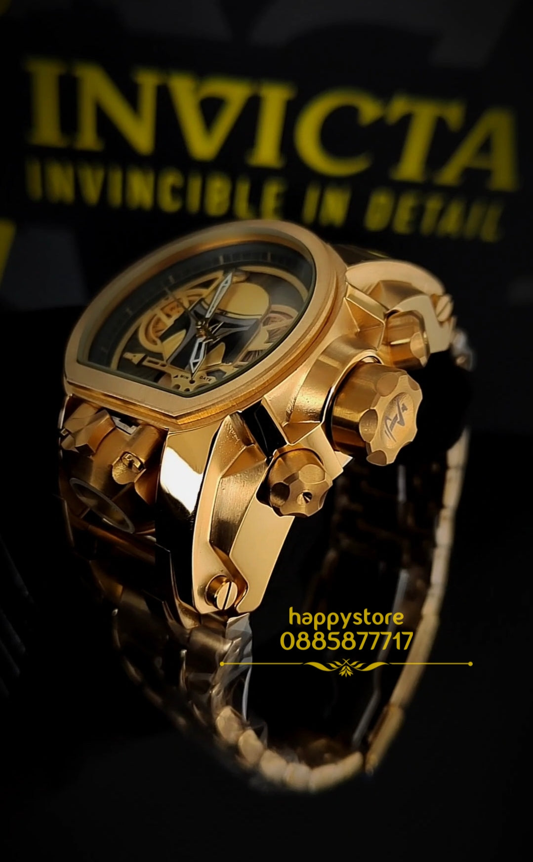 INVICTA Bolt Zeus Gold Star Wars Edition 52 mm