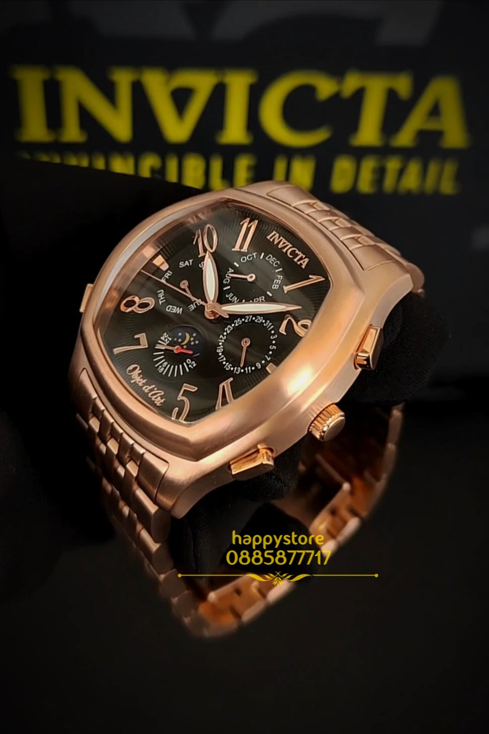 INVICTA Object D Art automatic Rose Gold 44 mm