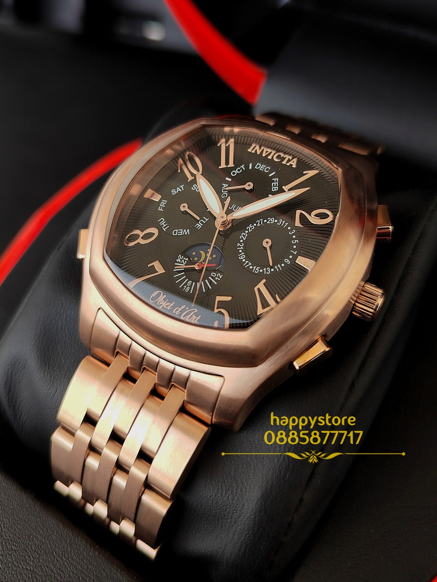 INVICTA Object D Art automatic Rose Gold 44 mm
