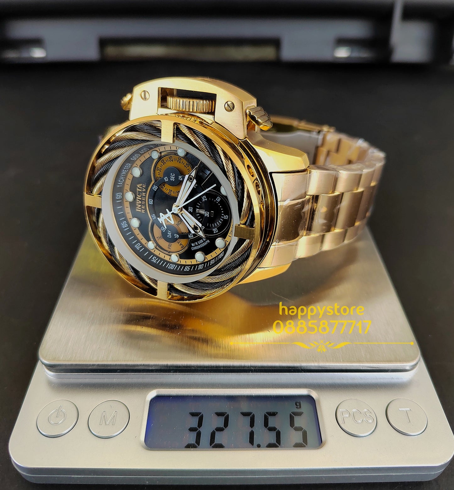 INVICTA Reserve I-Force Chronograph Gold 52 mm