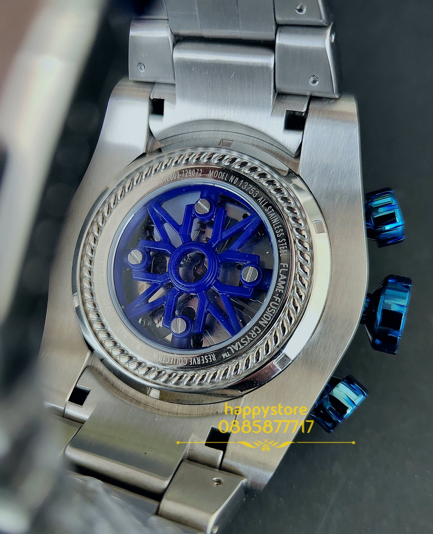 INVICTA Zeus-Reserve Silver 52 mm