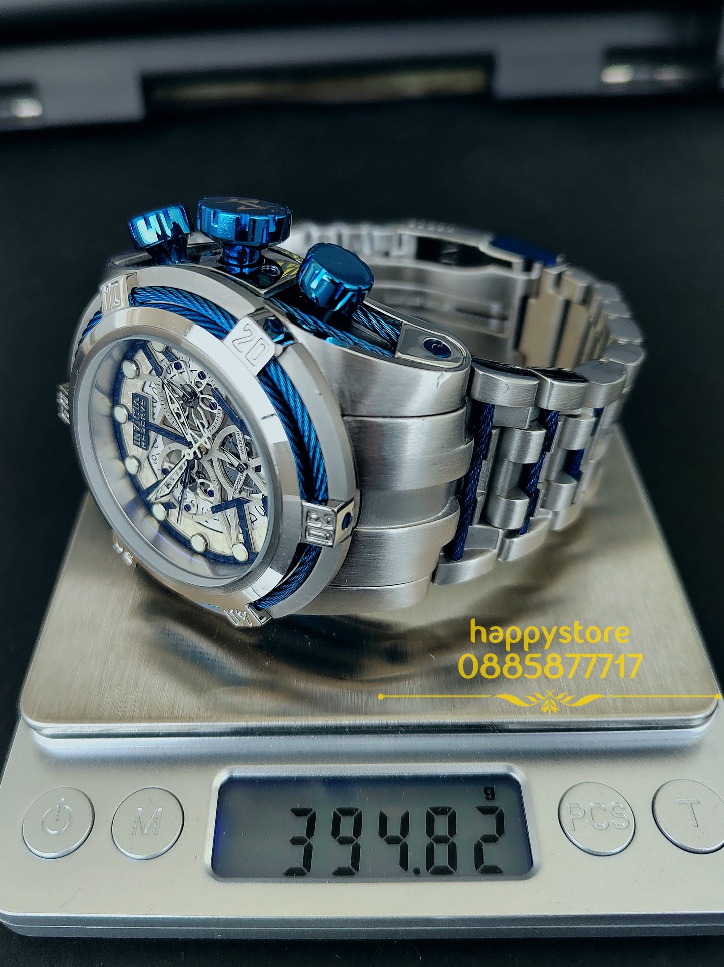 INVICTA Zeus-Reserve Silver 52 mm
