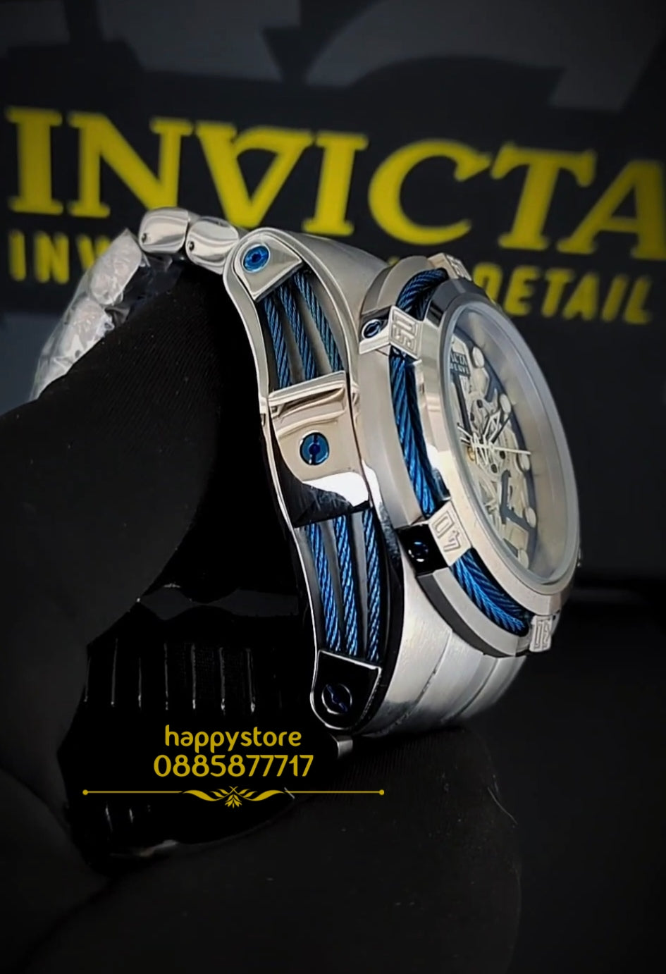 INVICTA Zeus-Reserve Silver 52 mm
