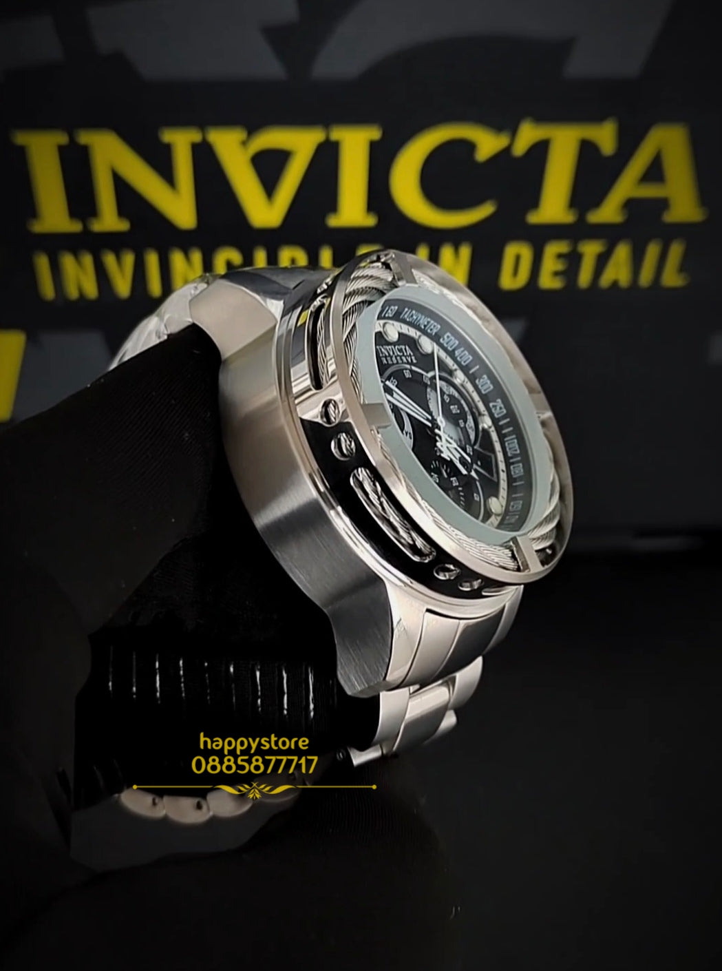 INVICTA Reserve I-Force Chronograph Silver 52 mm&nbsp;