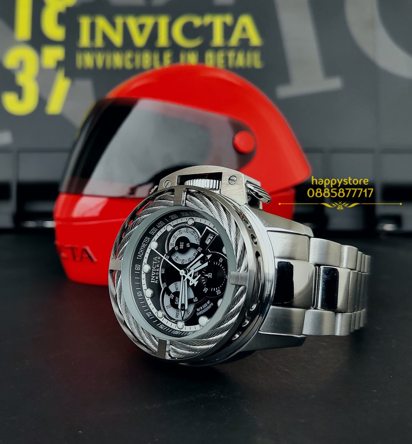 INVICTA Reserve I-Force Chronograph Silver 52 mm&nbsp;