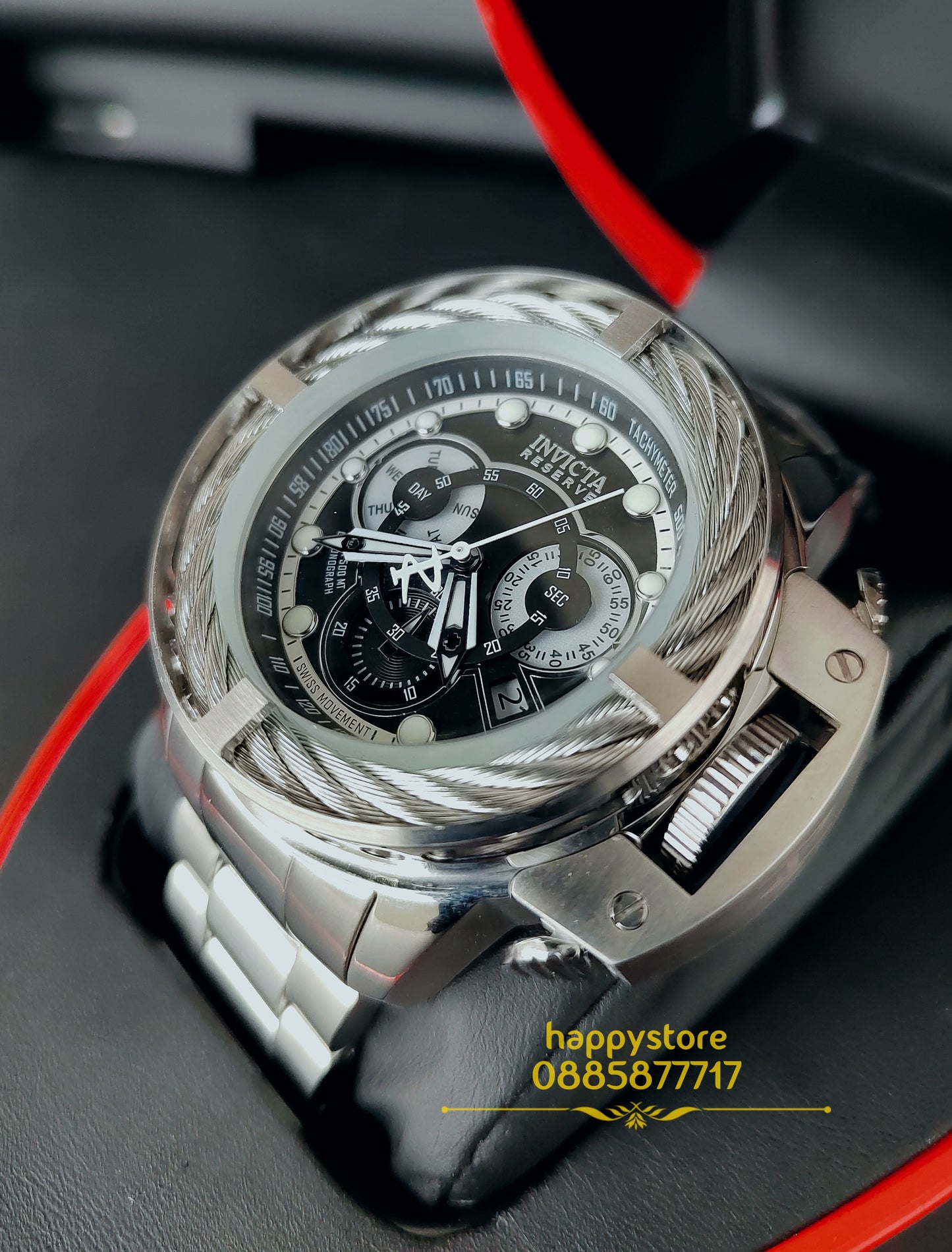 INVICTA Reserve I-Force Chronograph Silver 52 mm&nbsp;