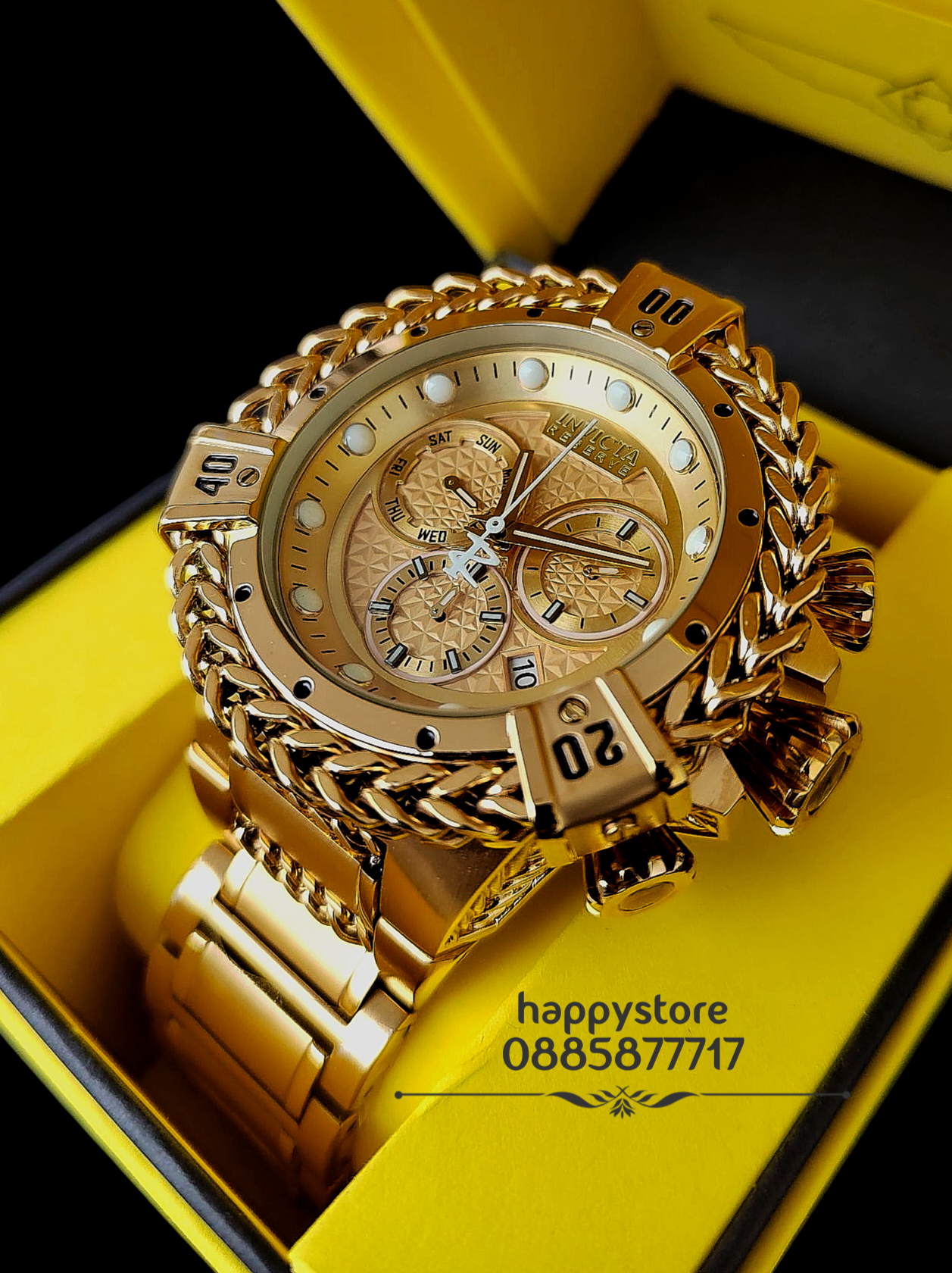INVICTA Hercules Gold 56 mm