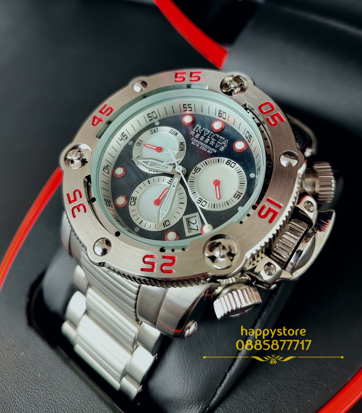 INVICTA Sea Hunter Silver 52 mm