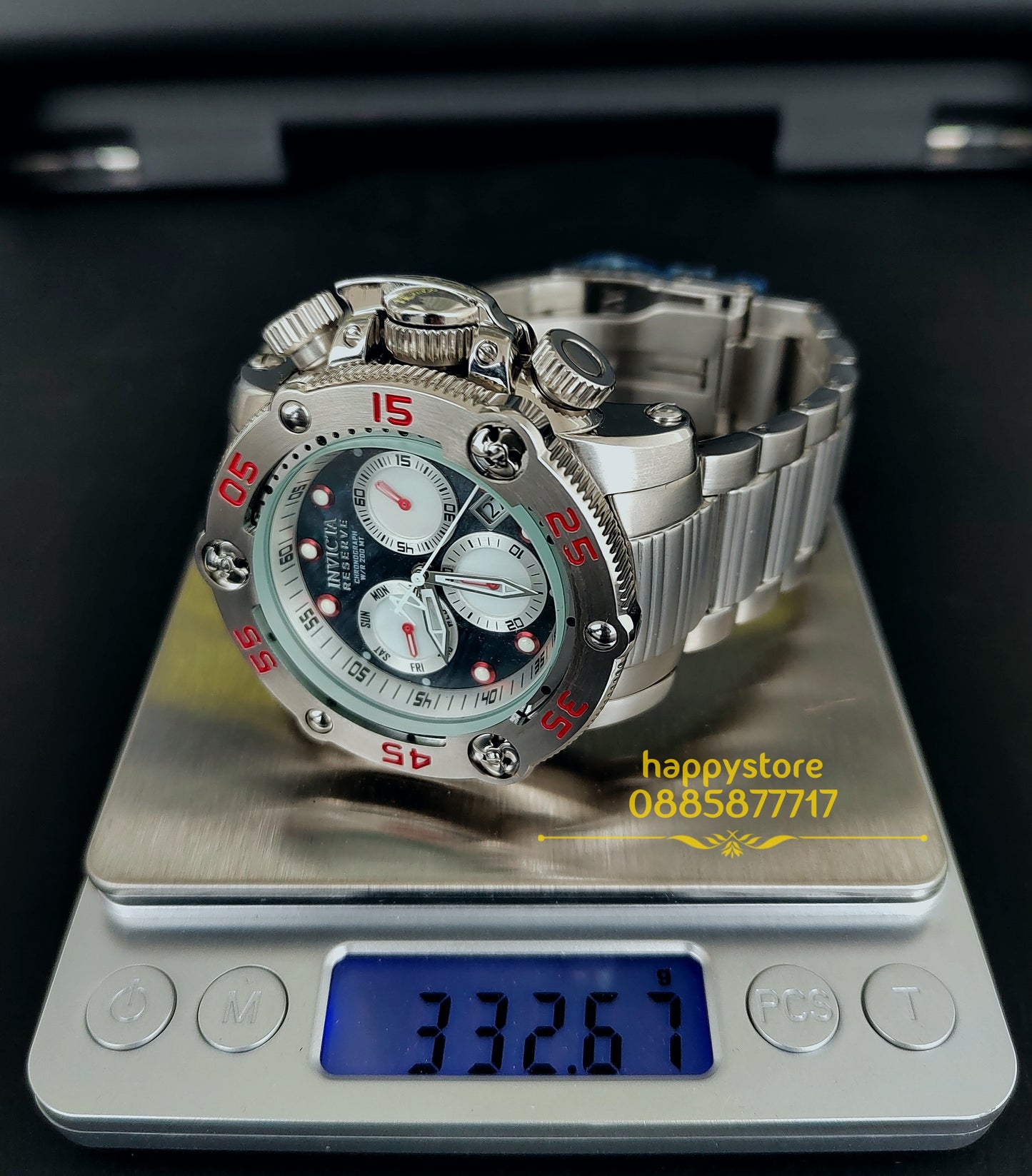 INVICTA Sea Hunter Silver 52 mm