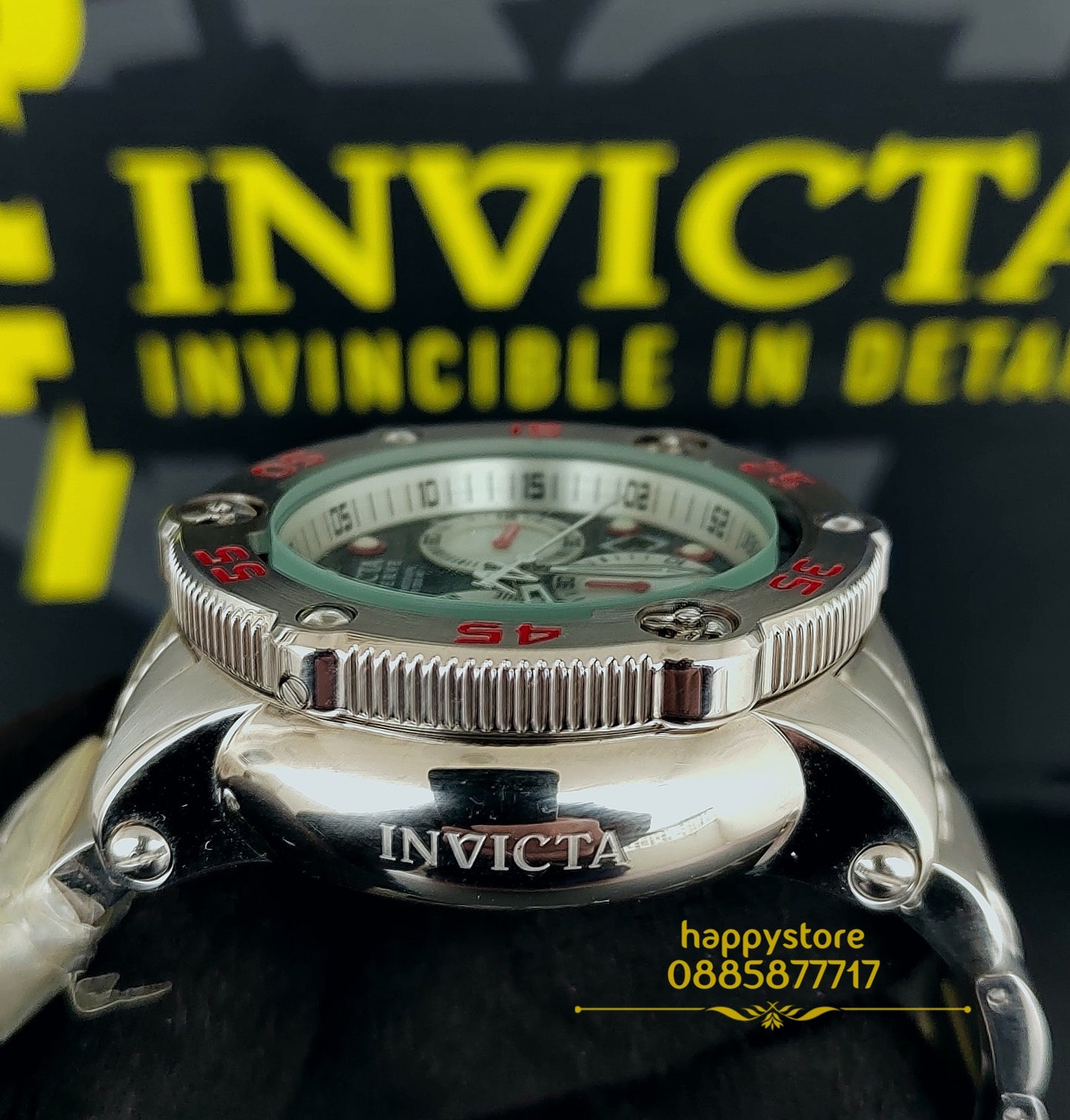 INVICTA Sea Hunter Silver 52 mm