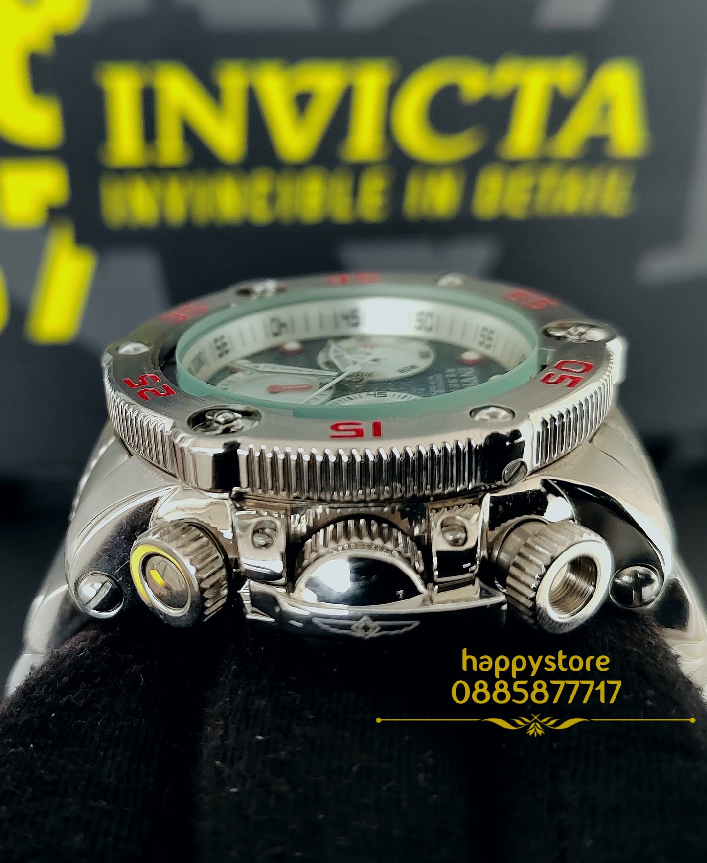 INVICTA Sea Hunter Silver 52 mm