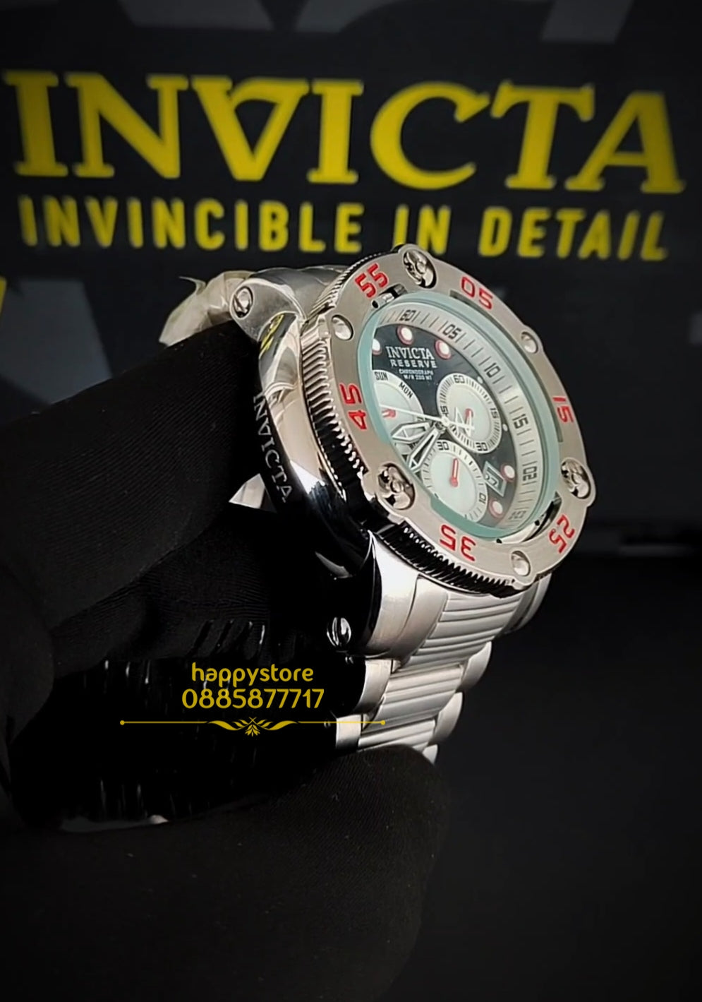 INVICTA Sea Hunter Silver 52 mm